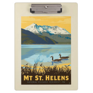 Carpeta De Pinza Mt Santa Helens Washington