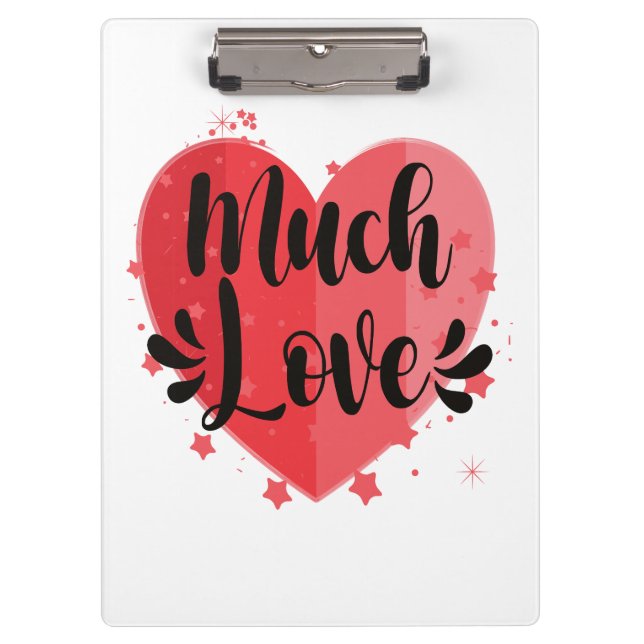Carpeta De Pinza Mucho amor, gran corazón (Anverso)
