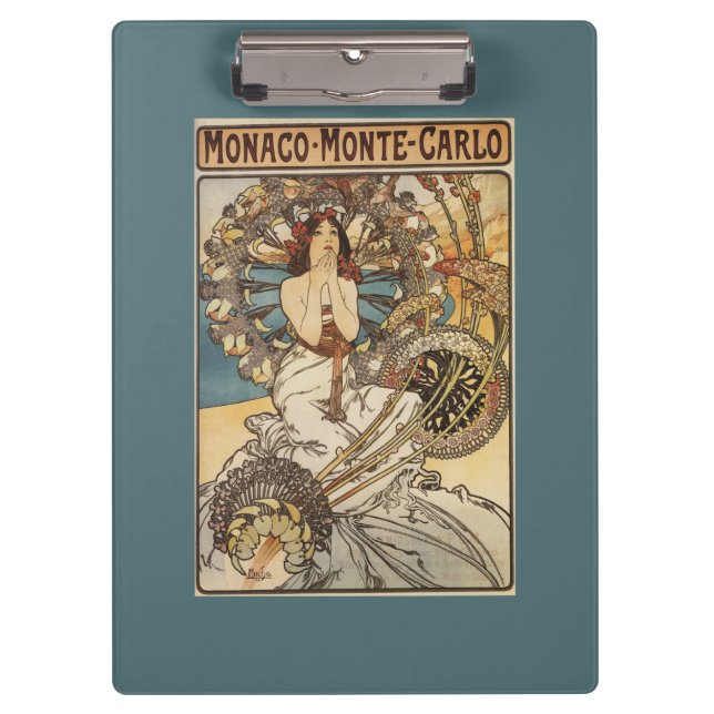 Carpeta De Pinza Mujer con las plumas - poster ferroviario del (Anverso)