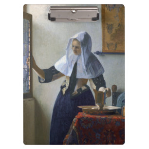 Carpeta De Pinza Mujer con un jarro de agua de Juan Vermeer
