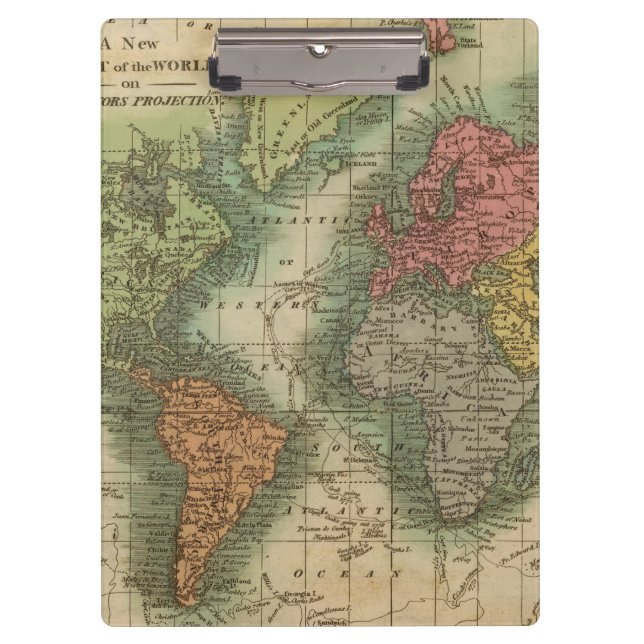 Carpeta De Pinza Mundo 4 (Anverso)