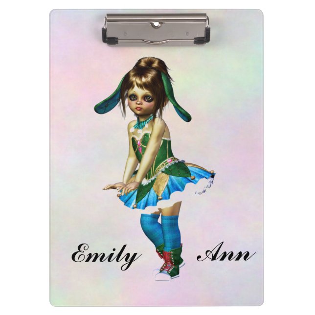 Carpeta De Pinza Muñeca Linda (Anverso)