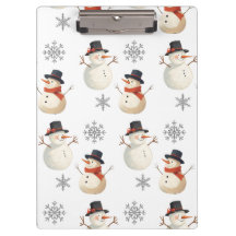 Muñeco de Nieve Vintage Copos de Nieve Navidad