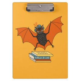 Carpeta De Pinza Murciélago Lector | Bibliotecaria Caprichosa con L
