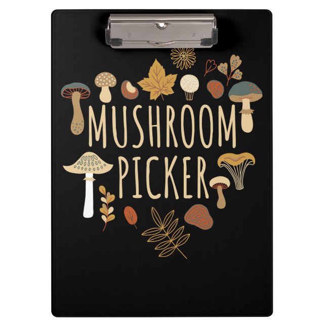 Carpeta De Pinza Mushroom Hunter Mushrooms Picker (Anverso)