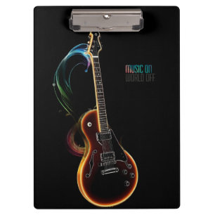Carpeta De Pinza música de guitarra en