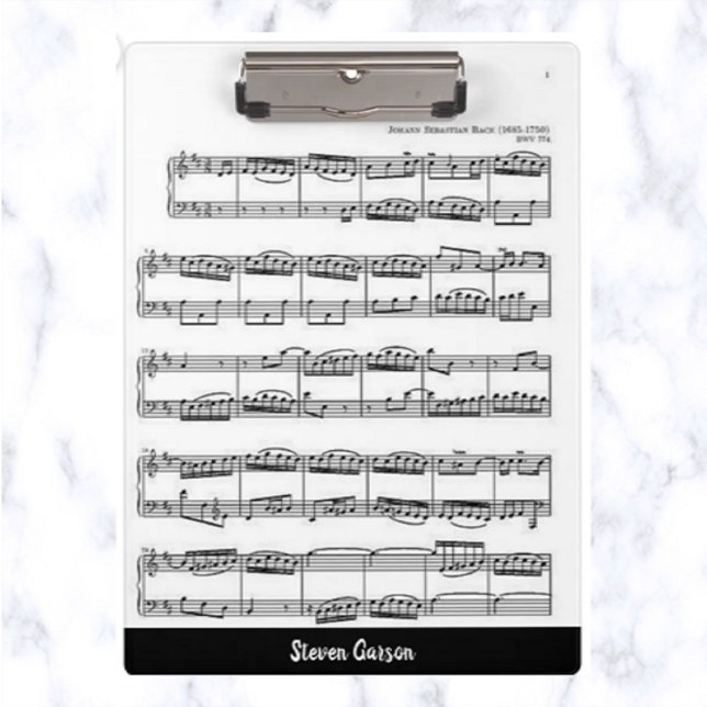 Carpeta De Pinza Música y nombre de hoja editables (Subido por el creador)