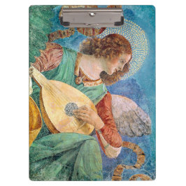 Carpeta De Pinza Musical angel playing guitar
