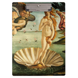 Carpeta De Pinza Nacimiento Botticelli De Pintura De Arte Renacenti