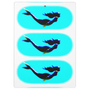 Carpeta De Pinza nadando en compresas subacuáticas