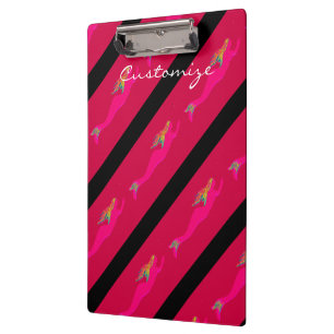 Carpeta De Pinza nadar con sirenas rosadas