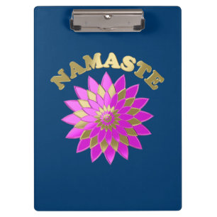 Carpeta De Pinza Namaste