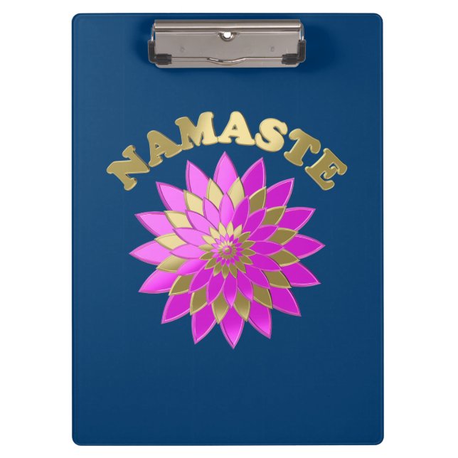 Carpeta De Pinza Namaste (Anverso)