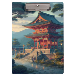 Carpeta De Pinza Nara histórica, monumentos de Nara antigua