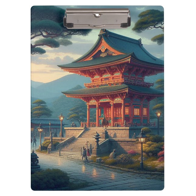 Carpeta De Pinza Nara , monumentos de la antigua Nara (Anverso)