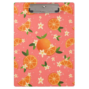Carpeta De Pinza Naranjas y alegría de la floración naranja