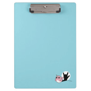 Carpeta De Pinza Narwhal rosado ASL te amo - Diseño de cultura sord