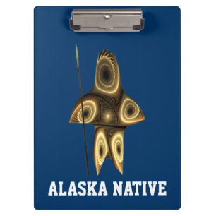 Carpeta De Pinza Nativo de Alaska