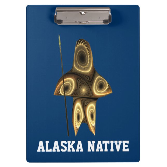 Carpeta De Pinza Nativo de Alaska (Anverso)