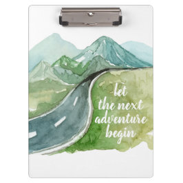 Carpeta De Pinza Naturaleza acuarela Vamos a comenzar la próxima av