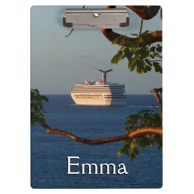 Carpeta De Pinza Navegar en las vacaciones de crucero Sunset I (Anverso)