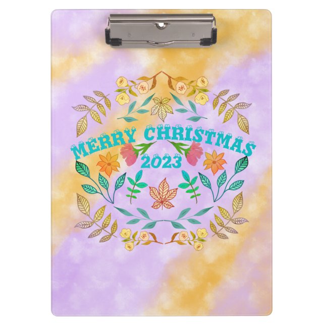 CARPETA DE PINZA NAVIDAD DE FERIA PERSONALIZADA 20XX (Anverso)