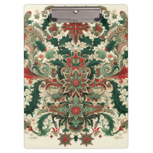Carpeta De Pinza Navidad victoriana/clásica/vintage