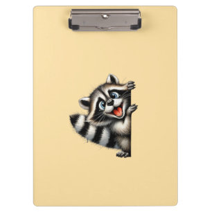 Carpeta De Pinza Navidades Adorables del Raccoon Peek - Delicioso G