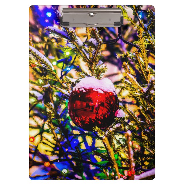 Carpeta De Pinza Navidades Ball Red (Anverso)