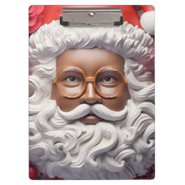 Carpeta De Pinza Navidades del Black Santa Melanin King Bruh Saint