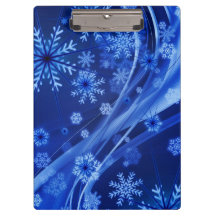 Navidades del Blue Winter Snowflakes