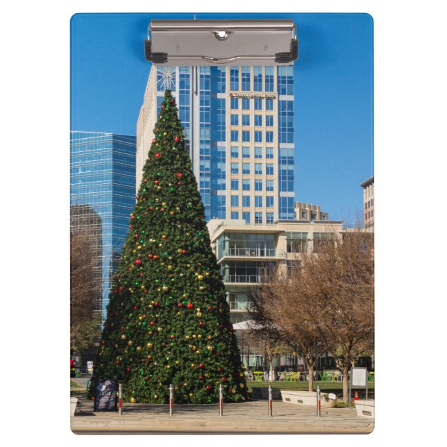 Carpeta De Pinza Navidades del centro de Dallas (Anverso)