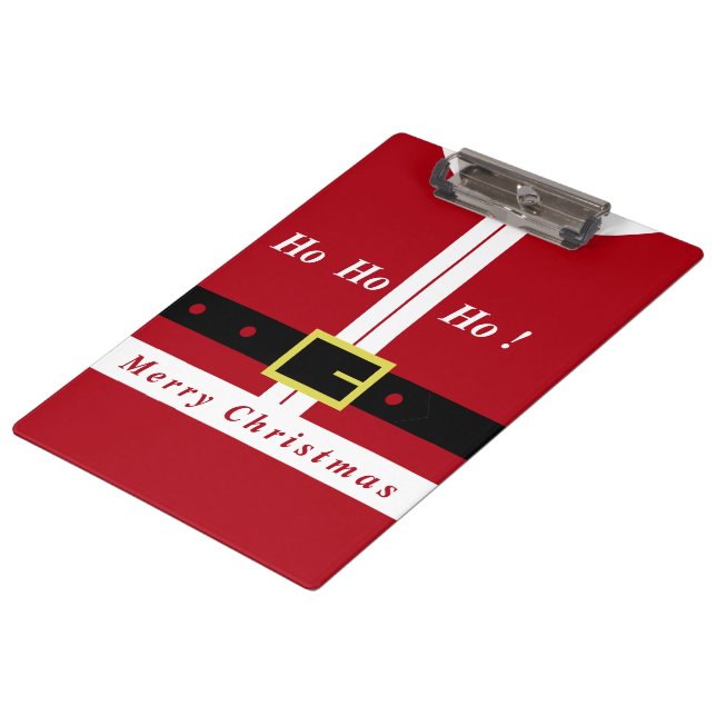 Carpeta De Pinza Navidades divertidos Santa Clipboard (Angular)