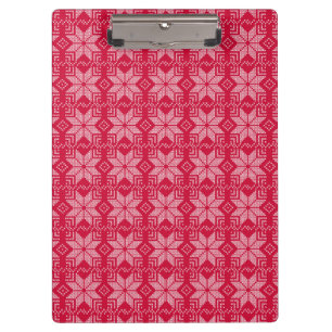 Carpeta De Pinza Navidades, escandinavos, rojos, blancos, copos de 