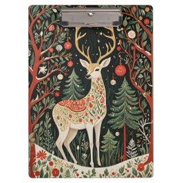 Carpeta De Pinza Navidades forestales de medianoche