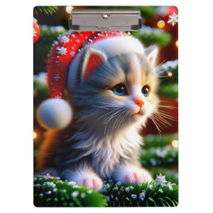 Carpeta De Pinza Navidades Kitten