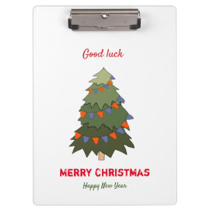 Carpeta De Pinza Navidades Minimalistas y feliz Año Nuevo