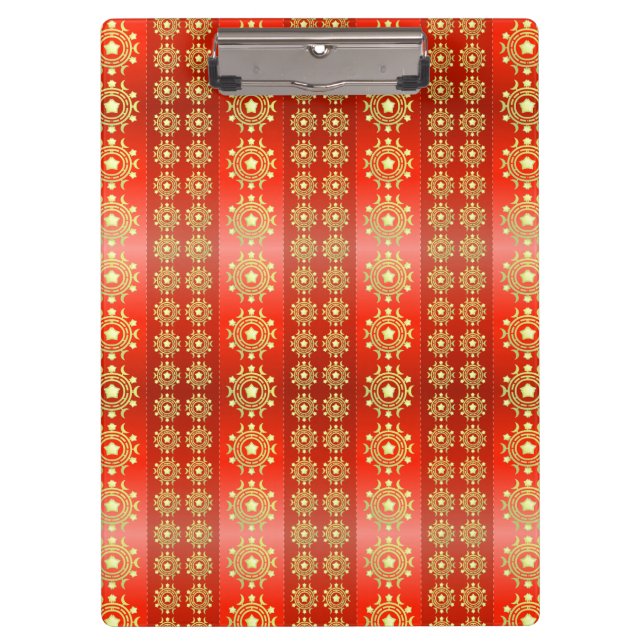 Carpeta De Pinza Navidades Moon Star Pattern-65756 (Anverso)