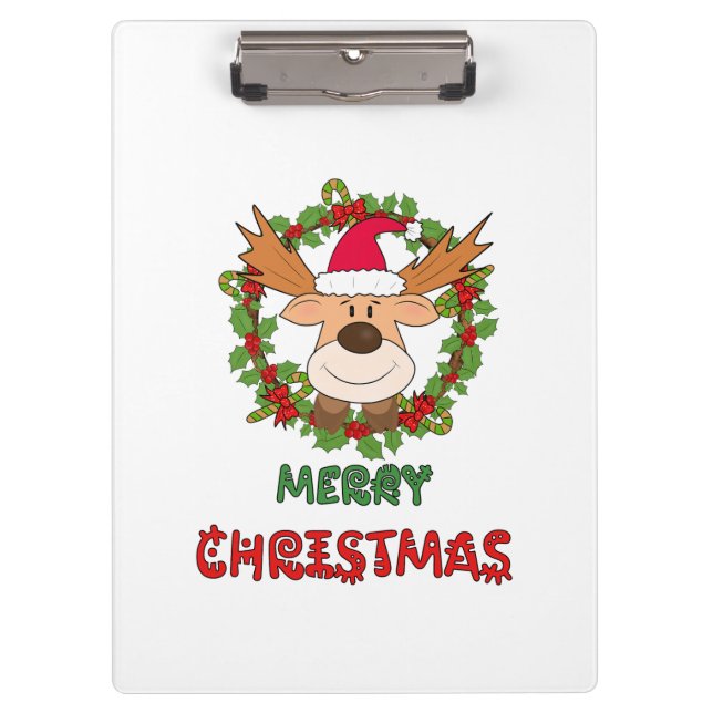 Carpeta De Pinza Navidades venados (Anverso)
