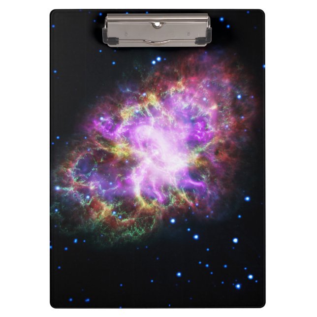 Carpeta De Pinza Nebulosa de cangrejo Supernova Compuesto de hubble (Anverso)