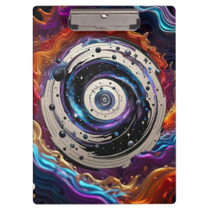 Carpeta De Pinza Nebulosa Luminosa