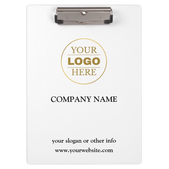 Carpeta De Pinza Negocio personalizado profesional (Anverso)