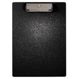 Carpeta De Pinza negro de cuero
