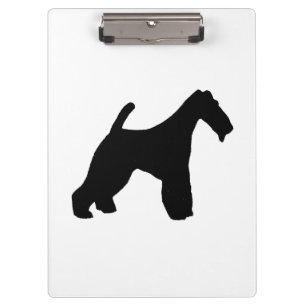 Carpeta De Pinza Negro de hilo Fox Terrier