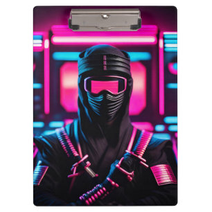 Carpeta De Pinza neon ninja