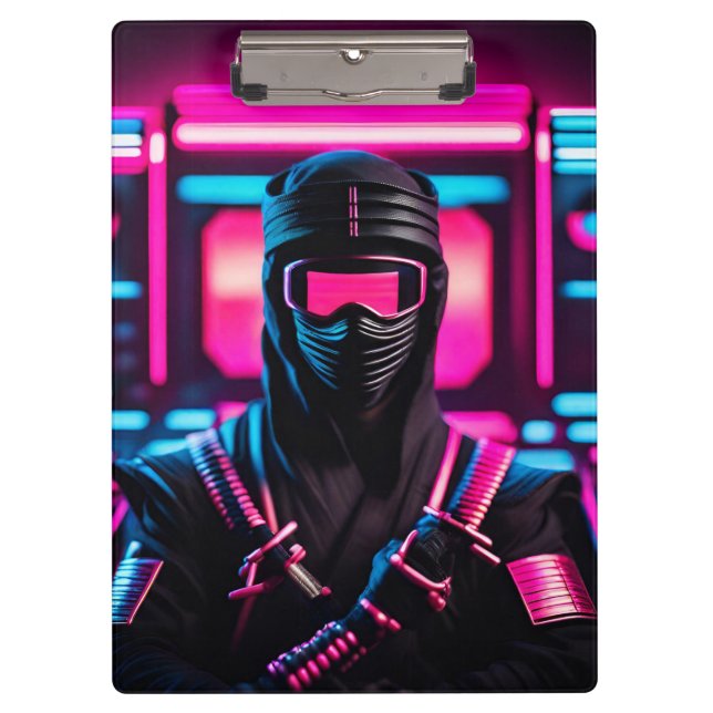 Carpeta De Pinza neon ninja (Anverso)