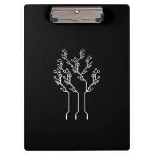 Carpeta De Pinza Nerd de la Computadora de Ingeniería Eléctrica par