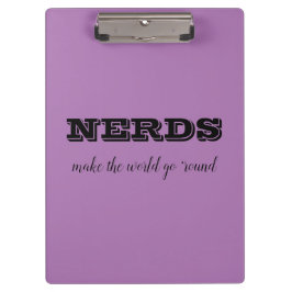 Carpeta De Pinza NERDS hacen que el mundo gire