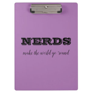 Carpeta De Pinza NERDS hacen que el mundo gire