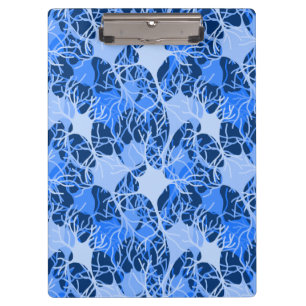 Carpeta De Pinza Neuronas azules de la red neuronal